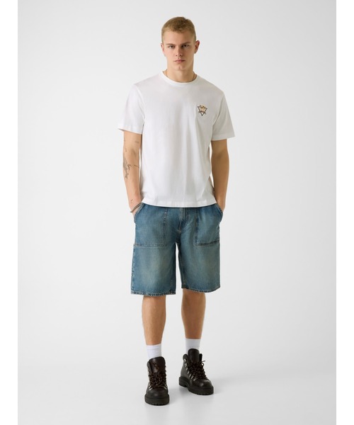 GUESS JEANS（ゲスジーンズ）の「GUESS JEANS NAUTICAL Tee（Tシャツ/カットソー・メンズ・ホワイト/ブラック・SMALL/MEDIUM/LARGE/X-LARGE/XX-LARGE）」の5枚目の写真