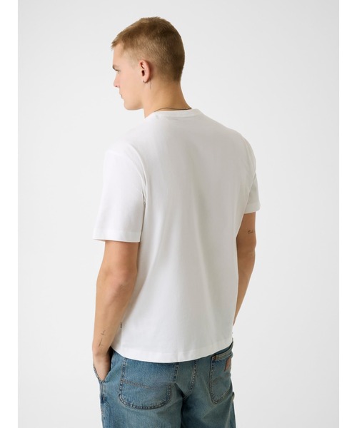 GUESS JEANS（ゲスジーンズ）の「GUESS JEANS NAUTICAL Tee（Tシャツ/カットソー・メンズ・ホワイト/ブラック・SMALL/MEDIUM/LARGE/X-LARGE/XX-LARGE）」の3枚目の写真