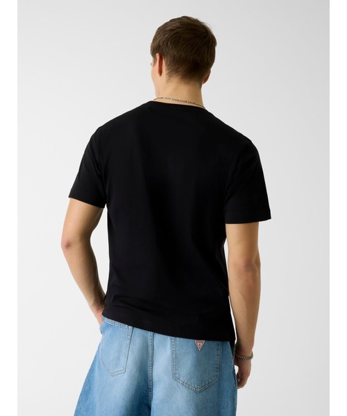 GUESS JEANS（ゲスジーンズ）の「GUESS JEANS NAUTICAL Tee（Tシャツ/カットソー・メンズ・ホワイト/ブラック・SMALL/MEDIUM/LARGE/X-LARGE/XX-LARGE）」の7枚目の写真