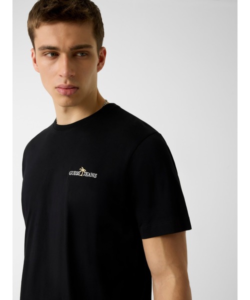 GUESS JEANS（ゲスジーンズ）の「GUESS JEANS NAUTICAL Tee（Tシャツ/カットソー・メンズ・ホワイト/ブラック・SMALL/MEDIUM/LARGE/X-LARGE/XX-LARGE）」の8枚目の写真