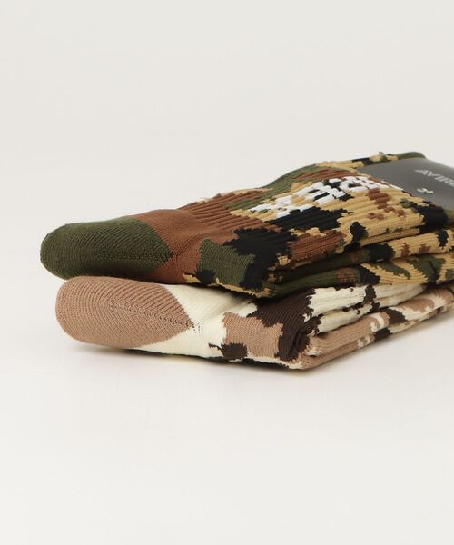AVIREX（アヴィレックス）の「CAMOUFLAGE SOCKS 2PACK‐SET / カモフラージュ ソックス / AVIREX / アヴィレックス（ソックス/靴下・メンズ・カモフラージュ・FREE）」の11枚目の写真