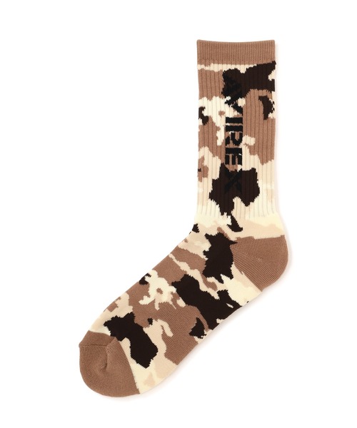 AVIREX（アヴィレックス）の「CAMOUFLAGE SOCKS 2PACK‐SET / カモフラージュ ソックス / AVIREX / アヴィレックス（ソックス/靴下・メンズ・カモフラージュ・FREE）」の3枚目の写真