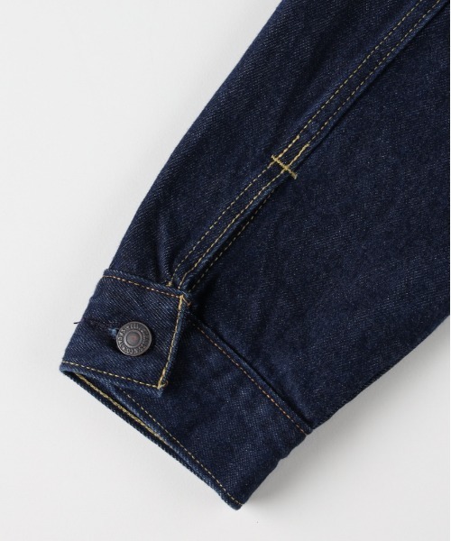 Levi's（リーバイス）の「Levi's(リーバイス)ＴＹＰＥ２トラッカー（デニムジャケット・メンズ・ダークインディゴブルー・S/M/L）」の12枚目の写真