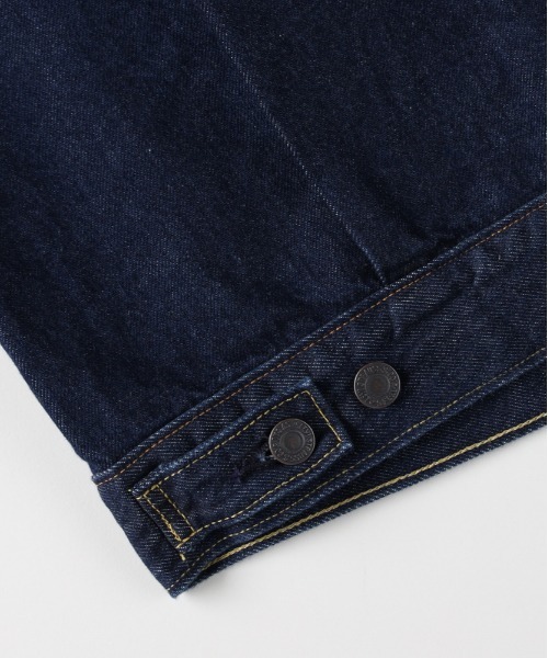 Levi's（リーバイス）の「Levi's(リーバイス)ＴＹＰＥ２トラッカー（デニムジャケット・メンズ・ダークインディゴブルー・S/M/L）」の10枚目の写真