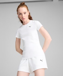 PUMA プーマ ウィメンズ ワードローブ ESS スリム 半袖 Tシャツ