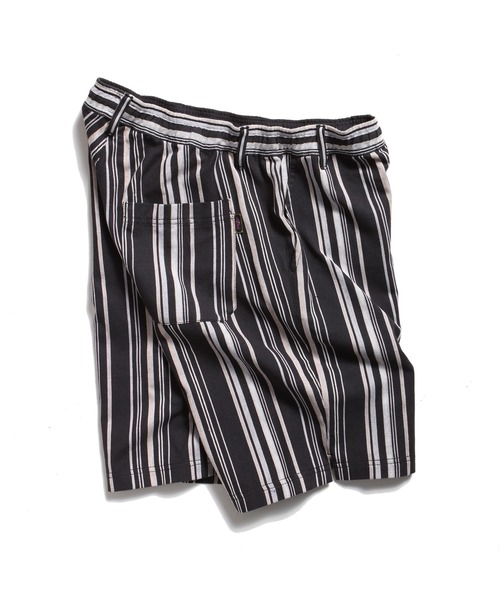 ROTAR（ローター）の「Native Stripes Easy Shorts（チノパンツ・メンズ・ブルー/ピンク/ブラック・MEDIUM/LARGE/X-LARGE）」の9枚目の写真