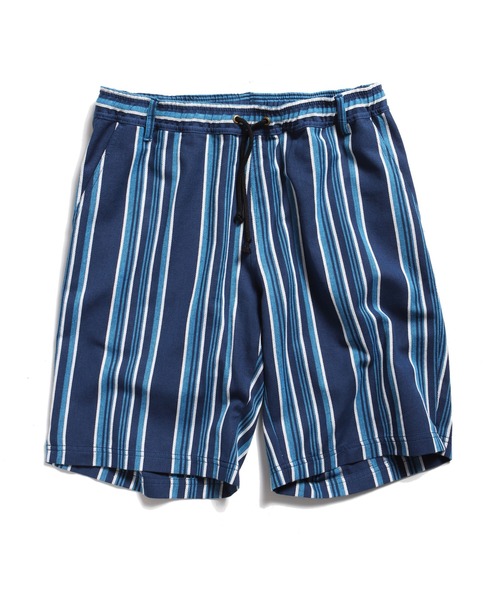 ROTAR（ローター）の「Native Stripes Easy Shorts（チノパンツ・メンズ・ブルー/ピンク/ブラック・MEDIUM/LARGE/X-LARGE）」の12枚目の写真