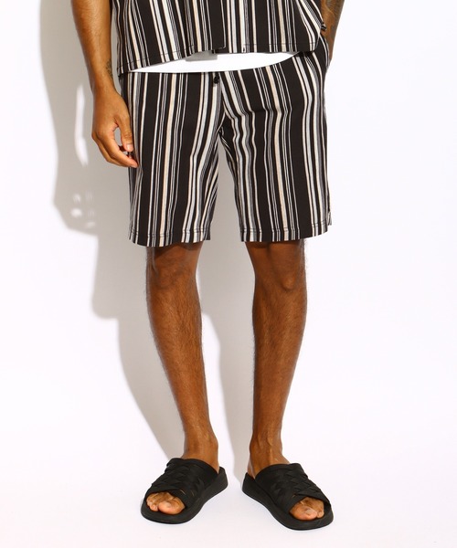 ROTAR（ローター）の「Native Stripes Easy Shorts（チノパンツ・メンズ・ブルー/ピンク/ブラック・MEDIUM/LARGE/X-LARGE）」の20枚目の写真