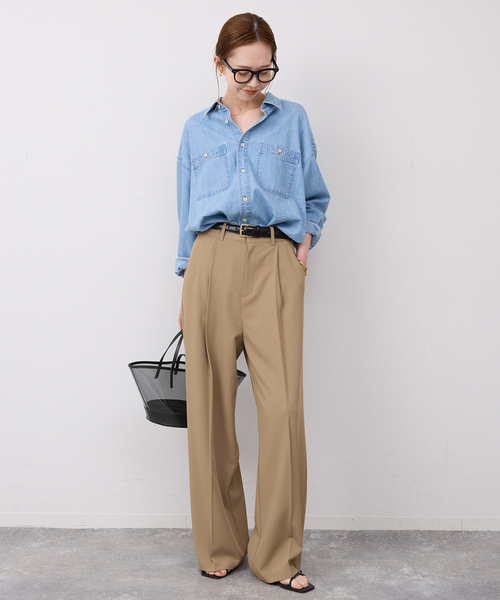 The Bagmati（ザバグマティ）の「BAGMATI/バグマティ SLOBE別注 レザーコンビバッグ BK24-SS23（ハンドバッグ・レディース・ブラック・FREE）」の8枚目の写真