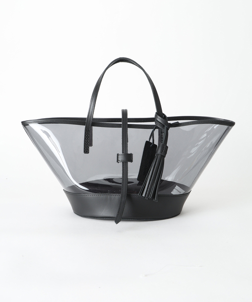 The Bagmati（ザバグマティ）の「BAGMATI/バグマティ SLOBE別注 レザーコンビバッグ BK24-SS23（ハンドバッグ・レディース・ブラック・FREE）」の13枚目の写真