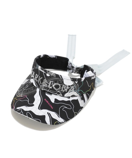 MARK & LONA(マークアンドロナ)の「Axon Camo Wide Brim Visor | WOMEN(サンバイザー・レディース・ホワイト・FREE)」の2枚目の写真