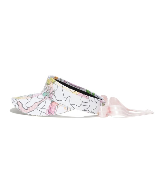 MARK & LONA(マークアンドロナ)の「Axon Camo Wide Brim Visor | WOMEN(サンバイザー・レディース・ホワイト・FREE)」の4枚目の写真