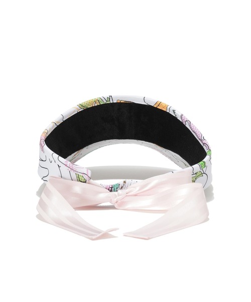 MARK & LONA(マークアンドロナ)の「Axon Camo Wide Brim Visor | WOMEN(サンバイザー・レディース・ホワイト・FREE)」の5枚目の写真