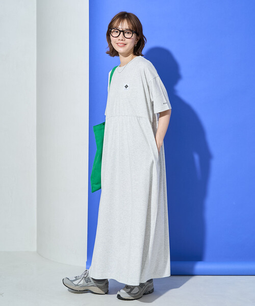 FREAK'S STORE(フリークスストア)の「限定展開 Columbia × FREAK'S STORE/コロンビア W Imperial Park Dress/インペリアルパーク ドレス(ワンピース)(ワンピース・レディース・ピンク/ベージュ/ネイビー/ブラック/オフホワイト/グレー・SMALL/MEDIUM)」の4枚目の写真