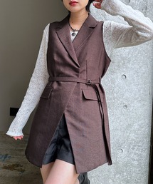 PAGEBOY（ページボーイ）の「シアバスロングジレ（ベスト）」