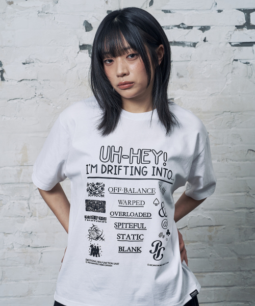 PEID(ペイド)の「PDユヘイ 半袖Tシャツ ホワイト(Tシャツ/カットソー・レディース・ホワイト・2/3/4/5/6/1)」の2枚目の写真