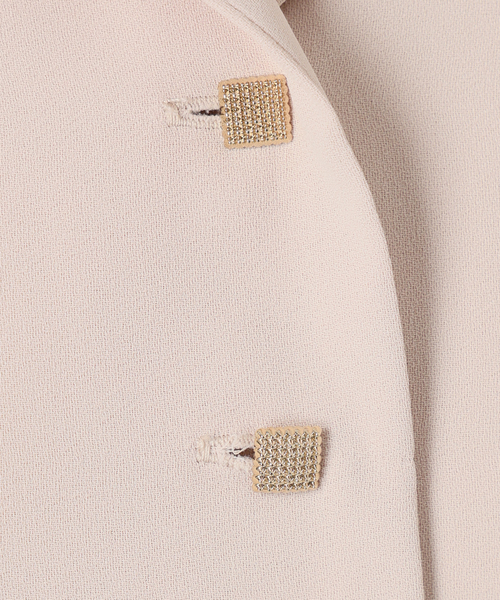 La TOTALITE（ラトータリテ）の「【洗える】スキッパーカラーフレンチシャツ（シャツ/ブラウス・レディース・ホワイト/ネイビー/バーガンディー・FREE）」の4枚目の写真