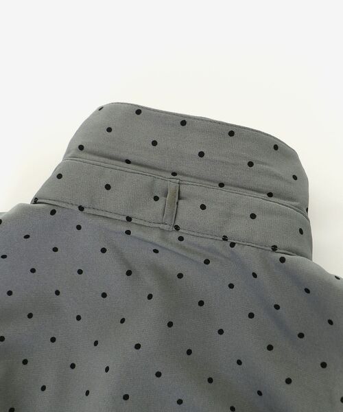 MAJESTIC LEGON（マジェスティックレゴン）の「肩あきリボンタイセットミニワンピ（ワンピース・レディース・グレー系その他/ホワイト系その他2・MEDIUM）」の9枚目の写真