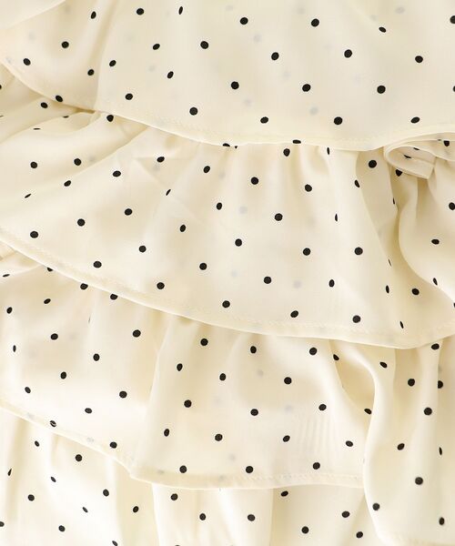 MAJESTIC LEGON（マジェスティックレゴン）の「肩あきリボンタイセットミニワンピ（ワンピース・レディース・グレー系その他/ホワイト系その他2・MEDIUM）」の7枚目の写真