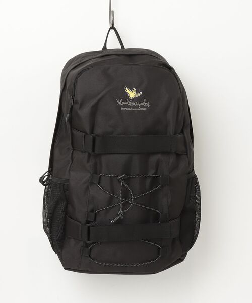 Mark Gonzales(マーク・ゴンザレス)の「【Mark Gonzales/マーク ゴンザレス】アートワークデザインコレクション Wクリップパック バックパック(バックパック/リュック・メンズ・ブラック系2/ブラック系1・FREE)」の1枚目の写真