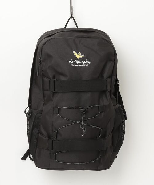 Mark Gonzales(マーク・ゴンザレス)の「【Mark Gonzales/マーク ゴンザレス】アートワークデザインコレクション Wクリップパック バックパック(バックパック/リュック・メンズ・ブラック系2/ブラック系1・FREE)」の2枚目の写真