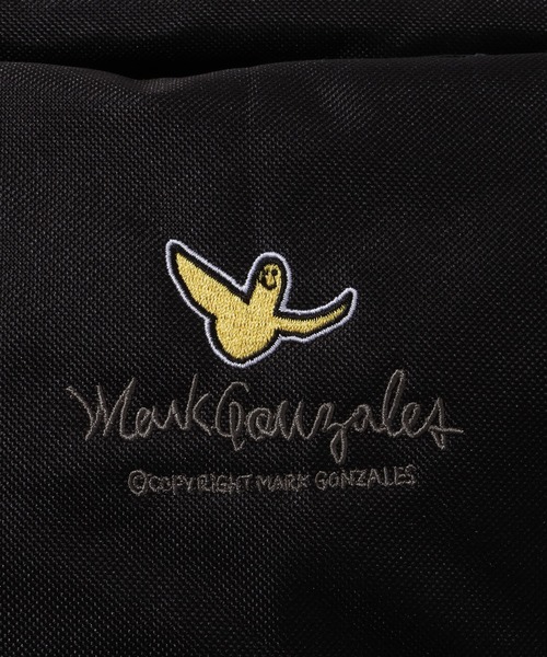 Mark Gonzales（マーク・ゴンザレス）の「【Mark Gonzales/マーク ゴンザレス】アートワークデザインコレクション Wクリップパック バックパック（バックパック/リュック・メンズ・ブラック系2/ブラック系1・FREE）」の21枚目の写真