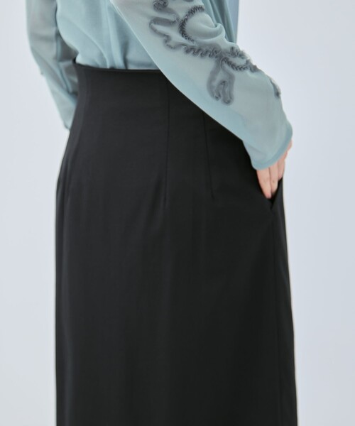 MURRAL/ミューラル】別注Cucurbita embroidered skirt/ククビタエン