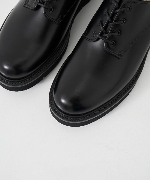 foot the coacher（フットザコーチャー）の「【foot the coacher / フットザコーチャー】HARDER(GLOXI CUT SOLE)（ドレスシューズ・メンズ・ブラック・9h/8h/7h）」の4枚目の写真
