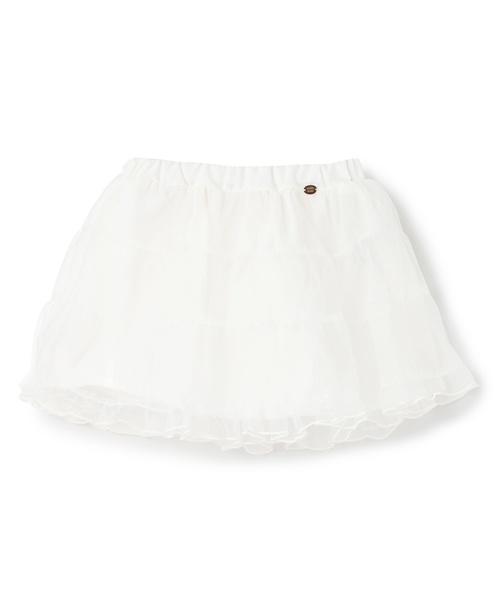 petit main（プティマイン）の「チュールスカート（スカート・キッズ・ライトピンク/チャコール/オフホワイト・100cm/130cm/110cm/120cm/80ｃｍ/90cm）」の12枚目の写真