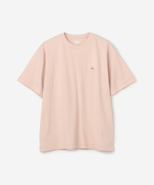 DANTON(ダントン)の「DANTON | クルーネックTシャツ SOLID WOMEN(Tシャツ/カットソー・レディース・ブラック/ピンク/ホワイト・M/S)」の4枚目の写真