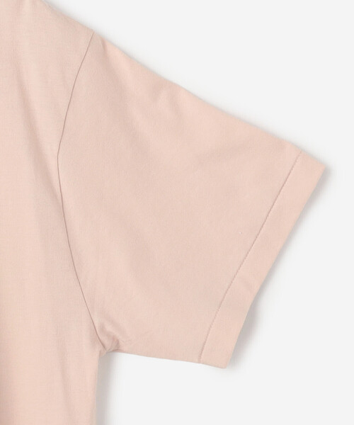 DANTON(ダントン)の「DANTON | クルーネックTシャツ SOLID WOMEN(Tシャツ/カットソー・レディース・ブラック/ピンク/ホワイト・M/S)」の7枚目の写真