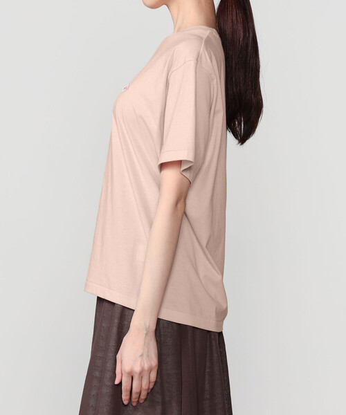DANTON(ダントン)の「DANTON | クルーネックTシャツ SOLID WOMEN(Tシャツ/カットソー・レディース・ブラック/ピンク/ホワイト・M/S)」の11枚目の写真