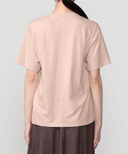 DANTON(ダントン)の「DANTON | クルーネックTシャツ SOLID WOMEN(Tシャツ/カットソー・レディース・ブラック/ピンク/ホワイト・M/S)」の12枚目の写真