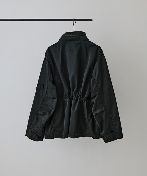 RhodolirioN（ロドリリオン）の「[RhodolirioN/ロドリリオン]M-65 Type Field Jacket - Military Twill（ミリタリージャケット・レディース・ブラック/カーキ・0）」の6枚目の写真