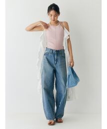 Ungrid | カットワークフリルデザインキャミソール(キャミソール)