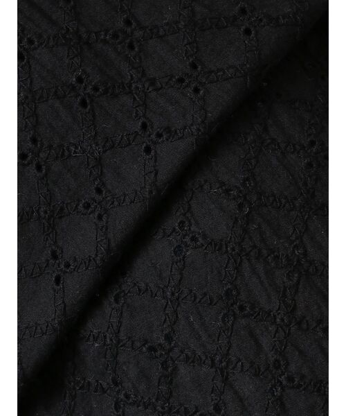 Ungrid（アングリッド）の「カットワークフリルデザインキャミソール（キャミソール・レディース・ブラック/パープル/オフホワイト・FREE）」の10枚目の写真