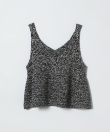 JEANASIS | 2WAYコットンメランジニットNS/672140(ベスト)