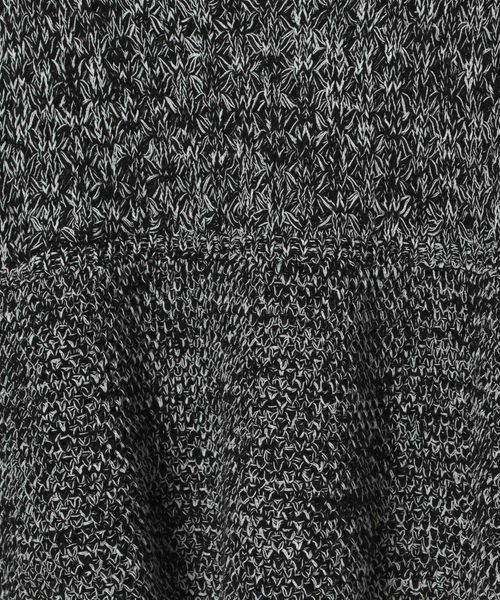 JEANASIS（ジーナシス）の「2WAYコットンメランジニットNS/672140（ベスト・レディース・イエロー系その他/ライトグレー系/ブラック系その他・FREE）」の7枚目の写真