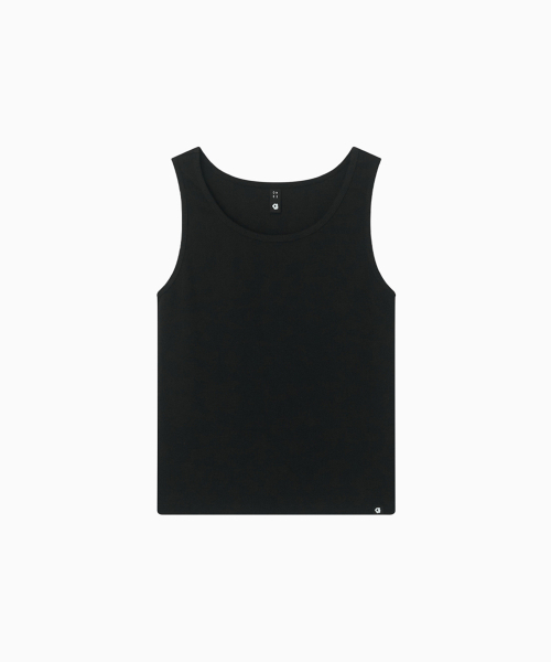OHESHIO(オヘシオ)の「BASIC U-NECK SLEEVELESS, BLACK(Tシャツ/カットソー・レディース・その他・FREE)」の5枚目の写真
