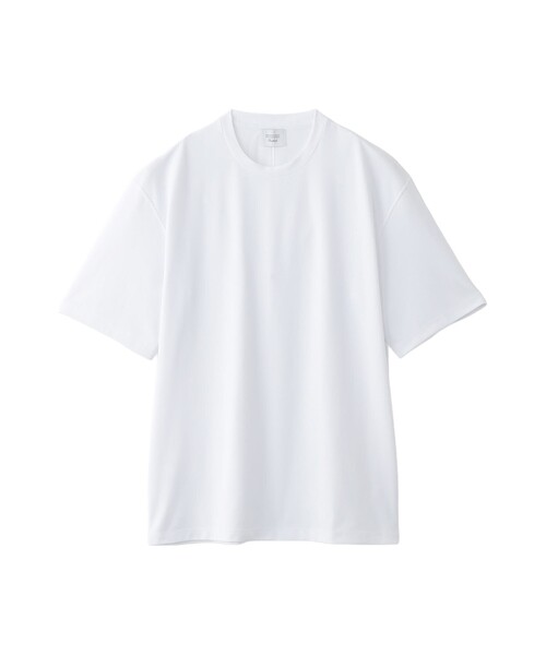 MACKINTOSH PHILOSOPHY(マッキントッシュ フィロソフィー)の「トロッター Tシャツ クルーネック アイスドライカノコ(Tシャツ/カットソー・メンズ・ブラック/ホワイト/ブルー・38/40)」の2枚目の写真