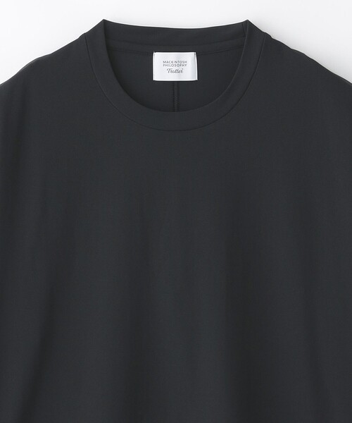 MACKINTOSH PHILOSOPHY(マッキントッシュ フィロソフィー)の「トロッター Tシャツ クルーネック アイスドライカノコ(Tシャツ/カットソー・メンズ・ブラック/ホワイト/ブルー・38/40)」の5枚目の写真