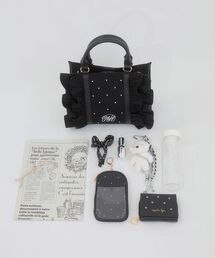 Cressida クレシダ キルトプッシュロックトップハンドルバッグ