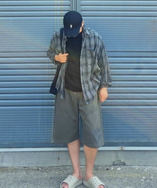 INEXCIS(イネクシス)の「アークレイヤーバミューダショーツ (カーキ)(その他パンツ・メンズ・その他・ONE SIZE)」の6枚目の写真