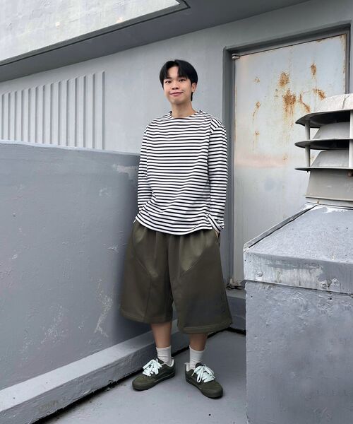 INEXCIS(イネクシス)の「アークレイヤーバミューダショーツ (カーキ)(その他パンツ・メンズ・その他・ONE SIZE)」の8枚目の写真