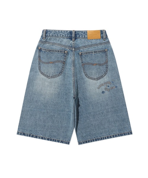 Wacky WiLLy（ワッキーウィリー）の「WOMEN DENIM BERMUDA PANTS（その他パンツ・レディース・ブラック/ブルー・SMALL/MEDIUM）」の9枚目の写真