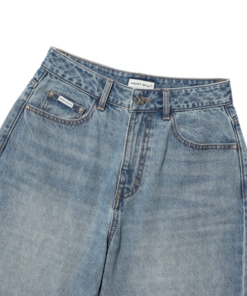 Wacky WiLLy（ワッキーウィリー）の「WOMEN DENIM BERMUDA PANTS（その他パンツ・レディース・ブラック/ブルー・SMALL/MEDIUM）」の10枚目の写真