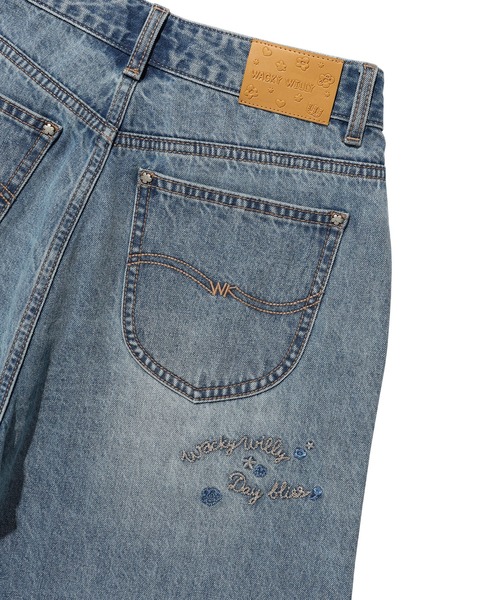 Wacky WiLLy（ワッキーウィリー）の「WOMEN DENIM BERMUDA PANTS（その他パンツ・レディース・ブラック/ブルー・SMALL/MEDIUM）」の12枚目の写真