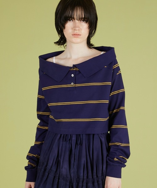 クリンクル crinkle polo cami ポロキャミ crinkle crinkle crinkle】multiway polo cami/マルチウェイポロキャミ