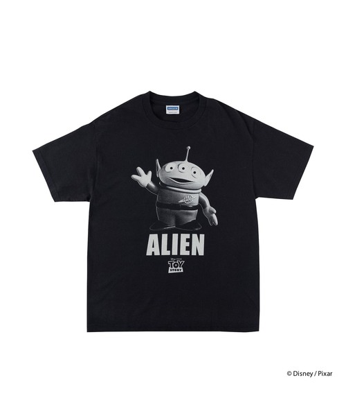 VARIEGATOR（ヴァリゲイター）の「≪追加≫VARIEGATOR / ヴァリゲイター Aliens/Tee（Tシャツ/カットソー・レディース・ホワイト/ブラック・MEDIUM/LARGE）」の2枚目の写真