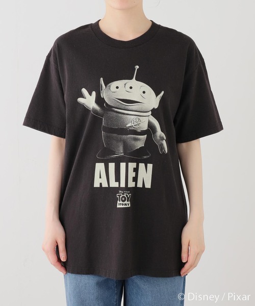 VARIEGATOR（ヴァリゲイター）の「≪追加≫VARIEGATOR / ヴァリゲイター Aliens/Tee（Tシャツ/カットソー・レディース・ホワイト/ブラック・MEDIUM/LARGE）」の14枚目の写真